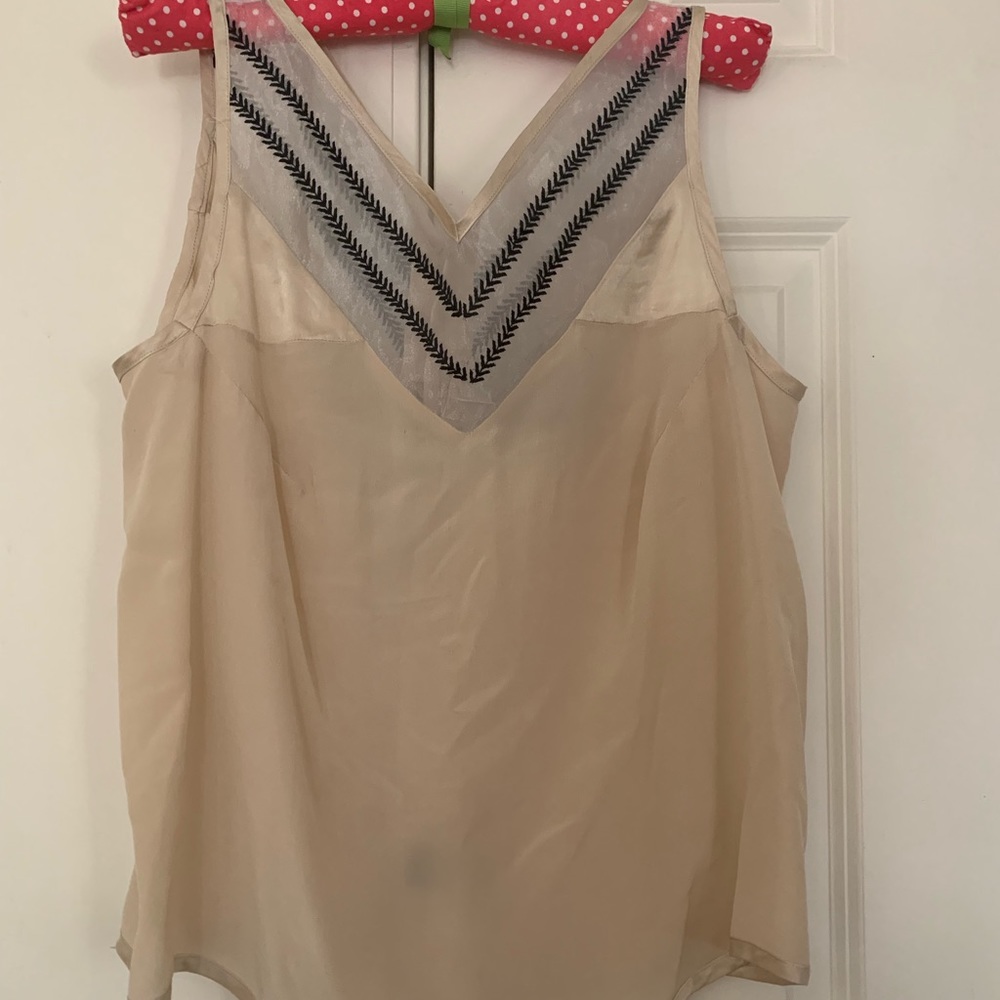 Cute sleeveless blouse